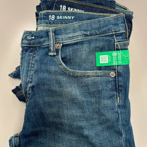 NWT SET OF THREE Gap skinny jeans for boys size 18/XXXL - Picture 6 of 7